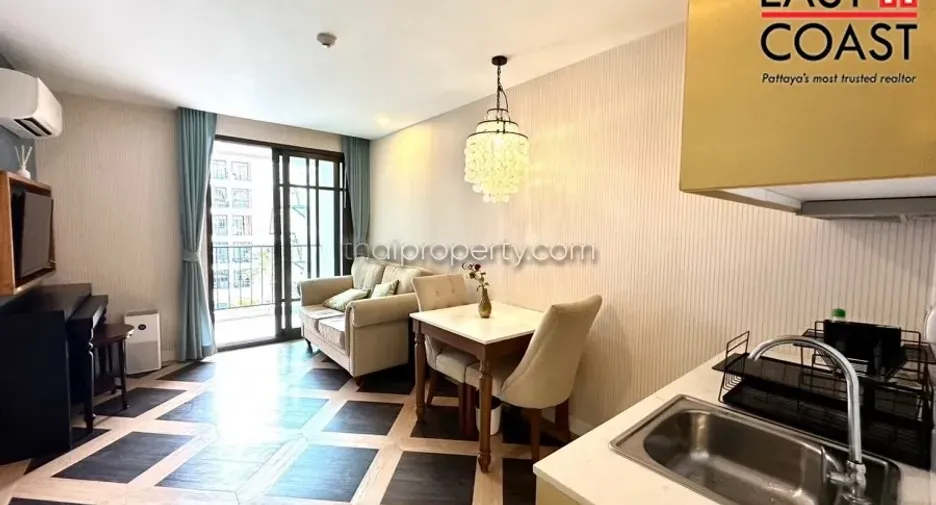 For rent and for sale 1 bed condo in Bang Lamung, Chonburi