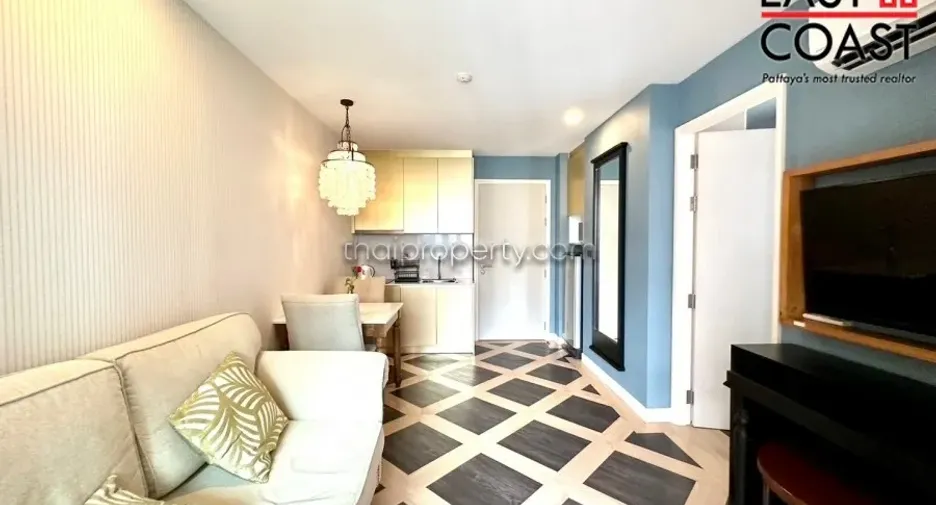 For rent and for sale 1 bed condo in Bang Lamung, Chonburi