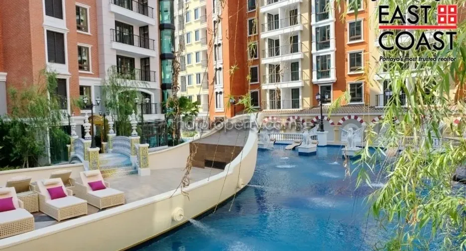 For rent and for sale 1 bed condo in Bang Lamung, Chonburi