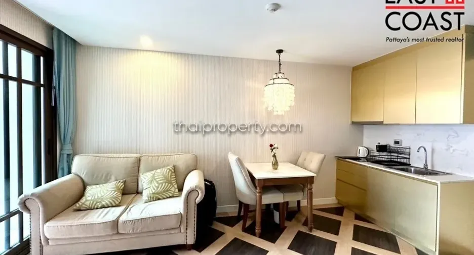 For rent and for sale 1 bed condo in Bang Lamung, Chonburi