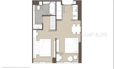 Wohnung zum Kauf mit 1 Zimmer in Khlong Toei, Bangkok