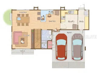 Casa en venta de 3 habitaciones en Phra Nakhon Si Ayutthaya, Phra Nakhon Si Ayutthaya