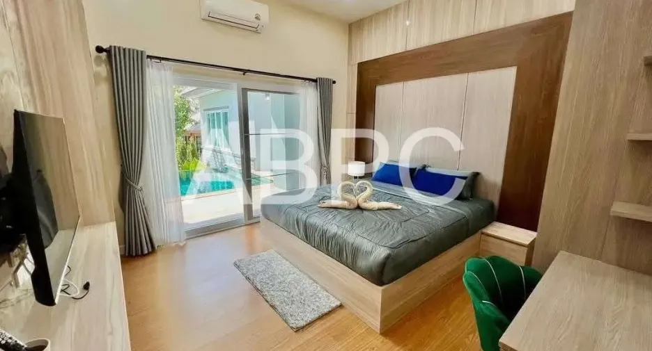 For rent 4 bedrooms house in Bang Lamung, Chonburi