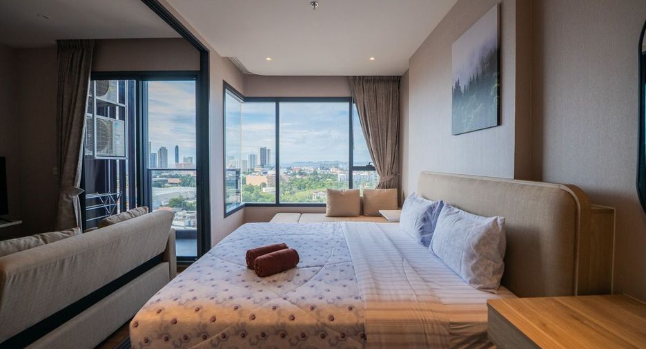 À vendre 1 chambre condo à Bang Lamung, Chonburi