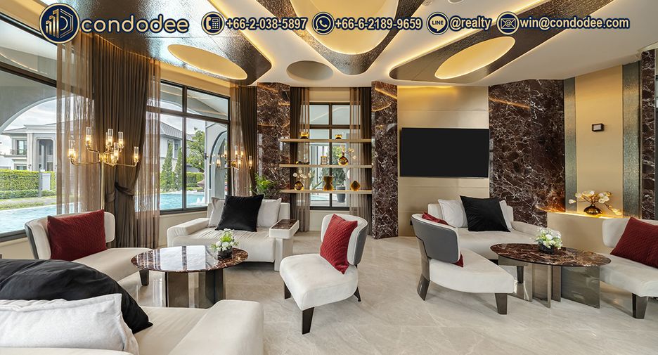 À vendre 5 chambres maison à Khan Na Yao, Bangkok