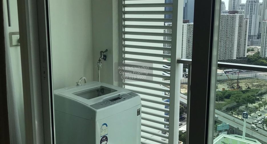 Wohnung zur Miete mit 1 Zimmer in Huai Khwang, Bangkok
