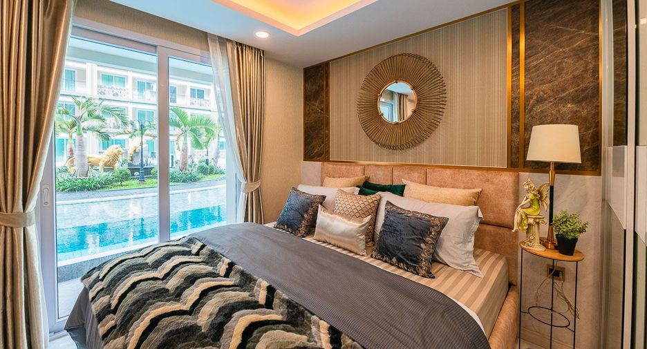 À vendre 1 chambre condo à Bang Lamung, Chonburi