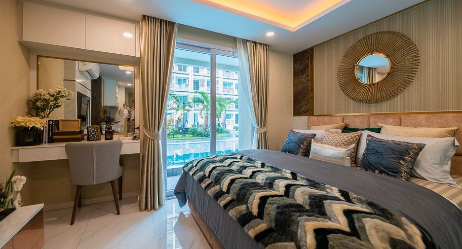 À vendre 1 chambre condo à Bang Lamung, Chonburi