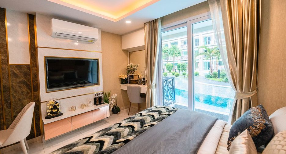 À vendre 1 chambre condo à Bang Lamung, Chonburi