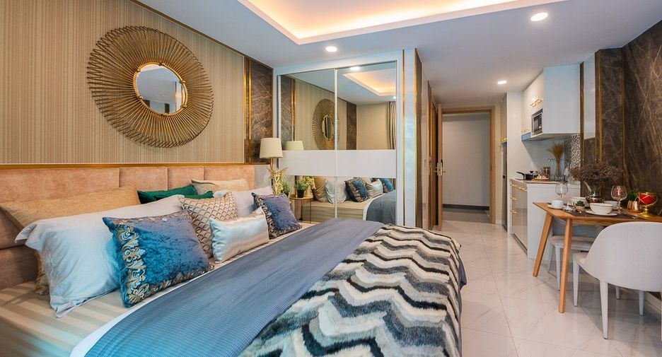 À vendre 1 chambre condo à Bang Lamung, Chonburi