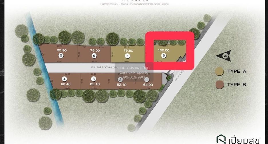 Продажа 3 спальни дом в Mueang Nonthaburi, Нонтабури