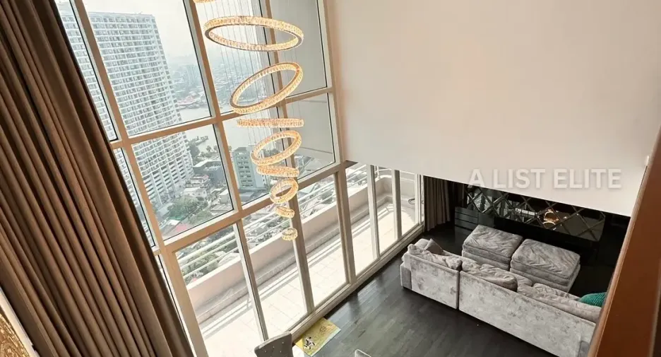 Wohnung zur Miete mit 3 Zimmer in Khlong San, Bangkok