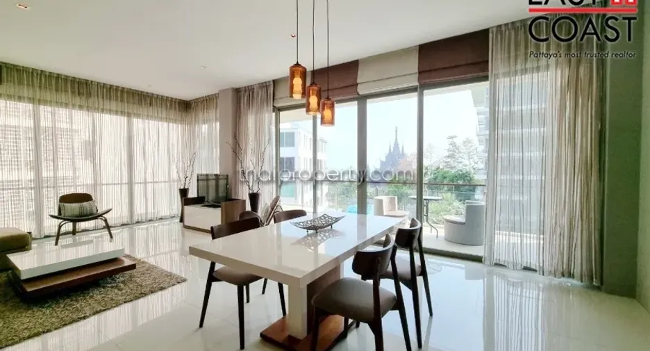 For rent and for sale 3 bedrooms condo in Bang Lamung, Chonburi