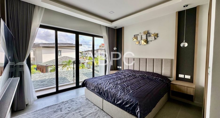 À louer et à vendre 4 chambres maison à Bang Lamung, Chonburi