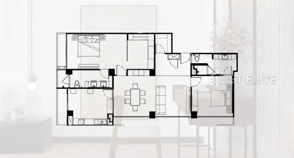 ขาย 2 ห้องนอน คอนโด ใน วัฒนา, กรุงเทพฯ