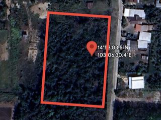 For sale land in Mueang Buriram, Buriram