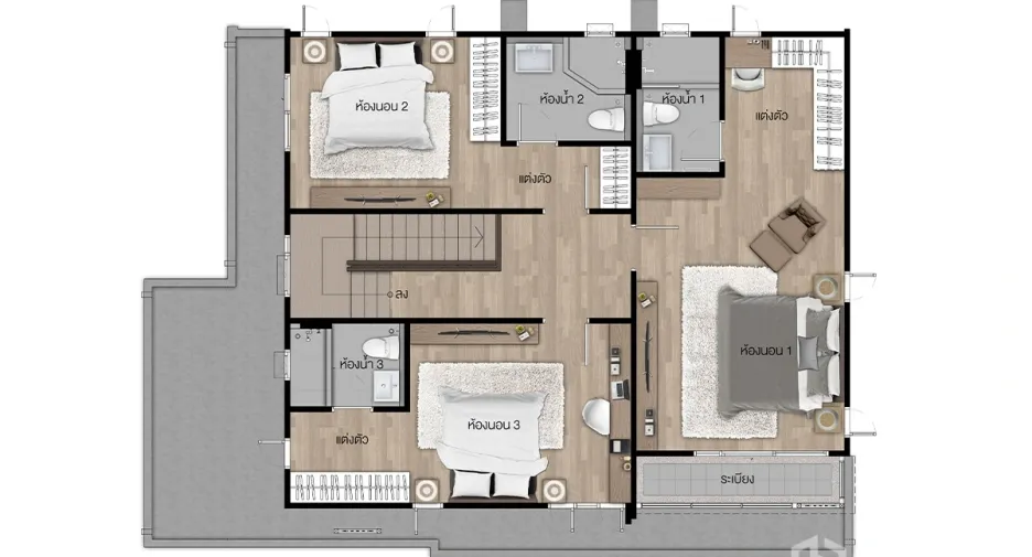Haus zur Miete und zum Kauf mit 4 Zimmer in Lam Luk Ka, Pathum Thani