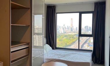 For rent studio condo in Huai Khwang, Bangkok