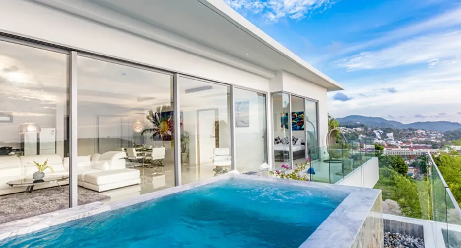 For rent 3 bed condo in Mueang Phuket, Phuket