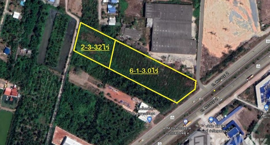 For sale land in Mueang Samut Songkhram, Samut Songkhram