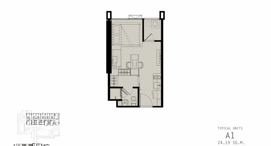 For sale 1 Beds condo in Khlong San, Bangkok