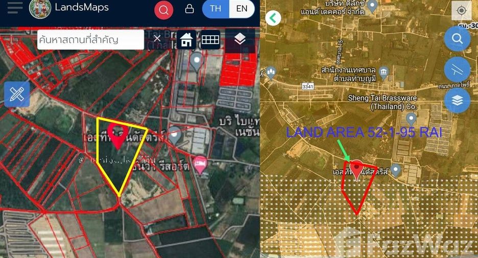 For sale land in Ko Chan, Chonburi