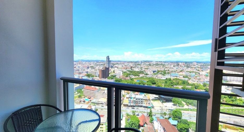 À louer et à vendre 1 chambre condo à Bang Lamung, Chonburi