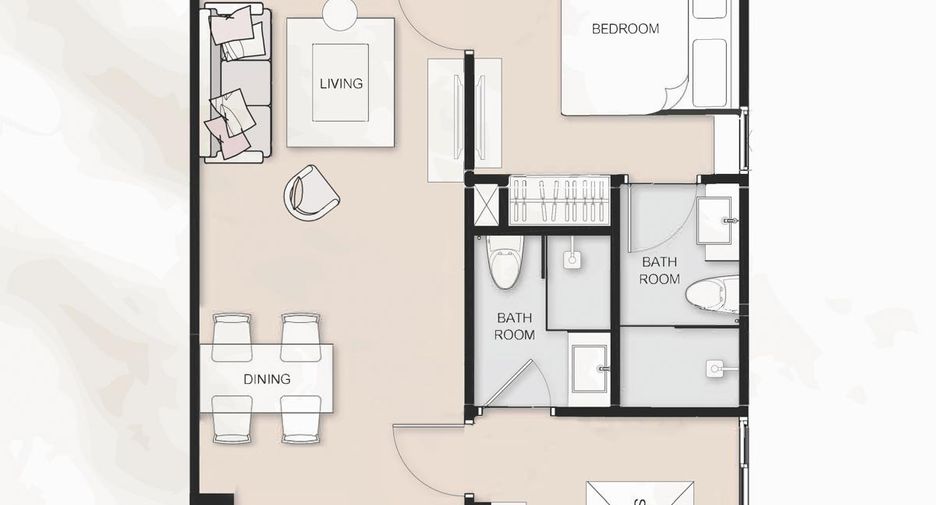 For sale 2 bedrooms condo in Jomtien, Pattaya
