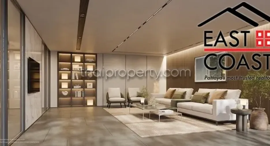 À vendre 1 chambre condo à Na Jomtien, Pattaya