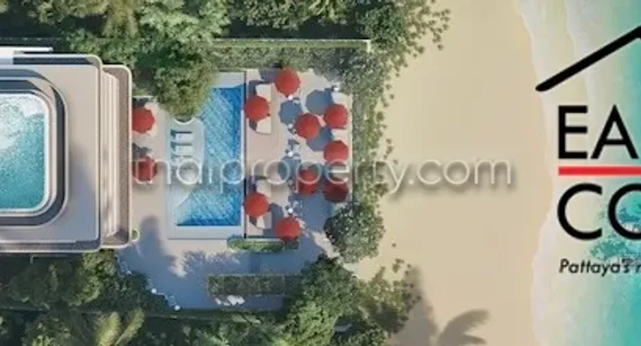 À vendre 1 chambre condo à Na Jomtien, Pattaya