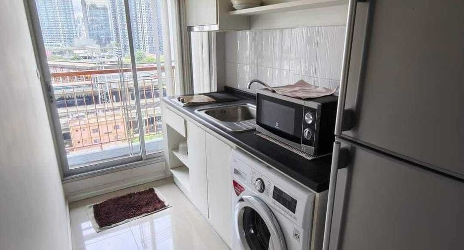 For rent 1 bed condo in Huai Khwang, Bangkok