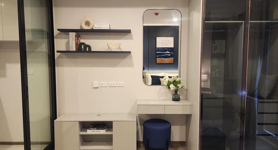 For rent studio condo in Huai Khwang, Bangkok