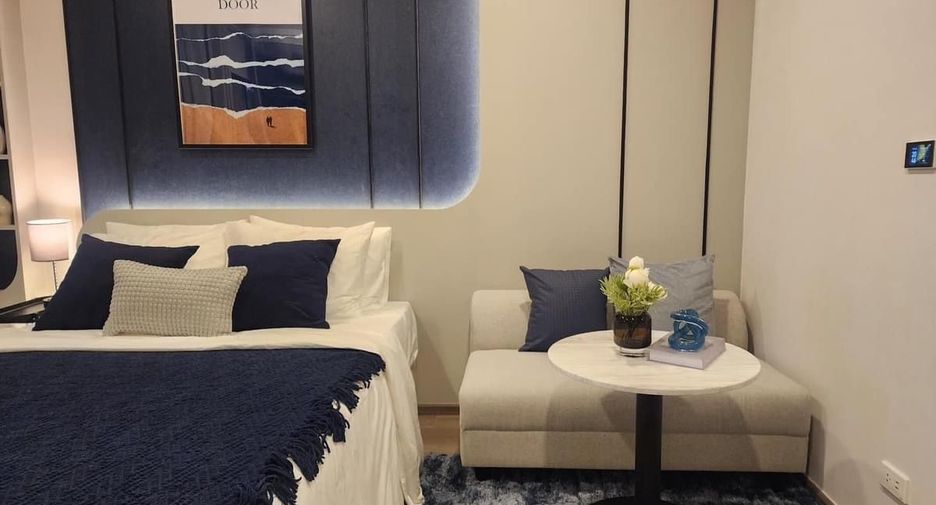 For rent studio condo in Huai Khwang, Bangkok