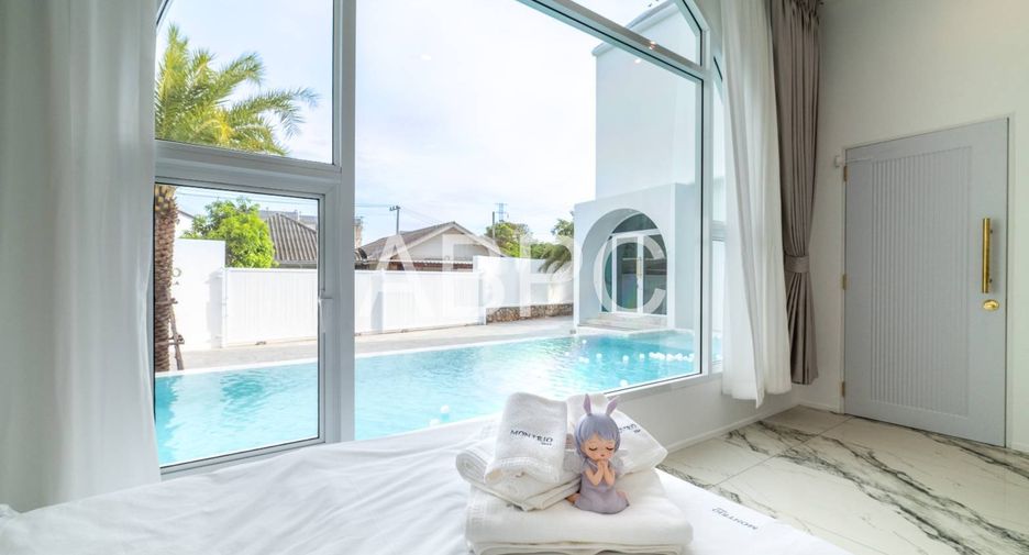 For rent and for sale 4 bedrooms house in Bang Lamung, Chonburi