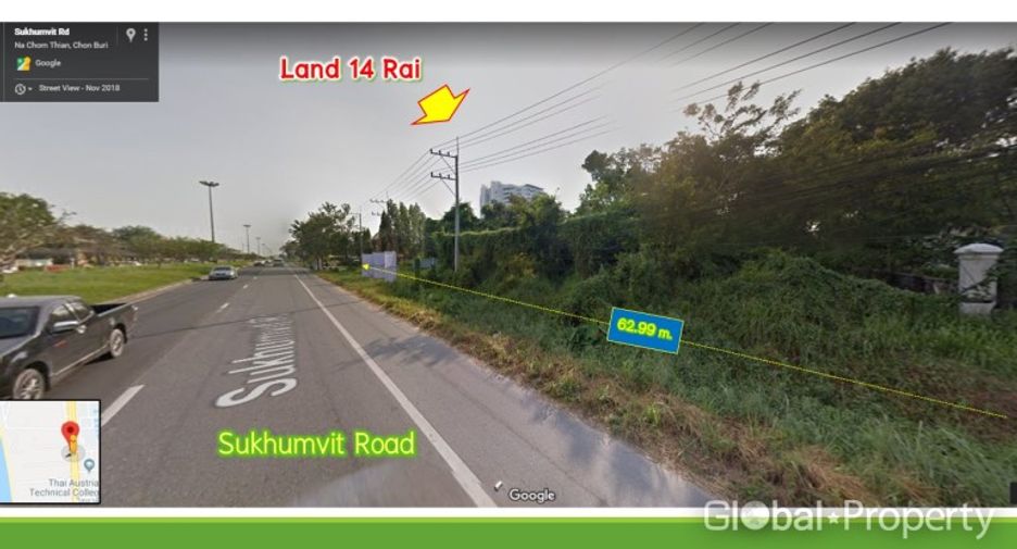 Terreno en venta en Sattahip, Chonburi