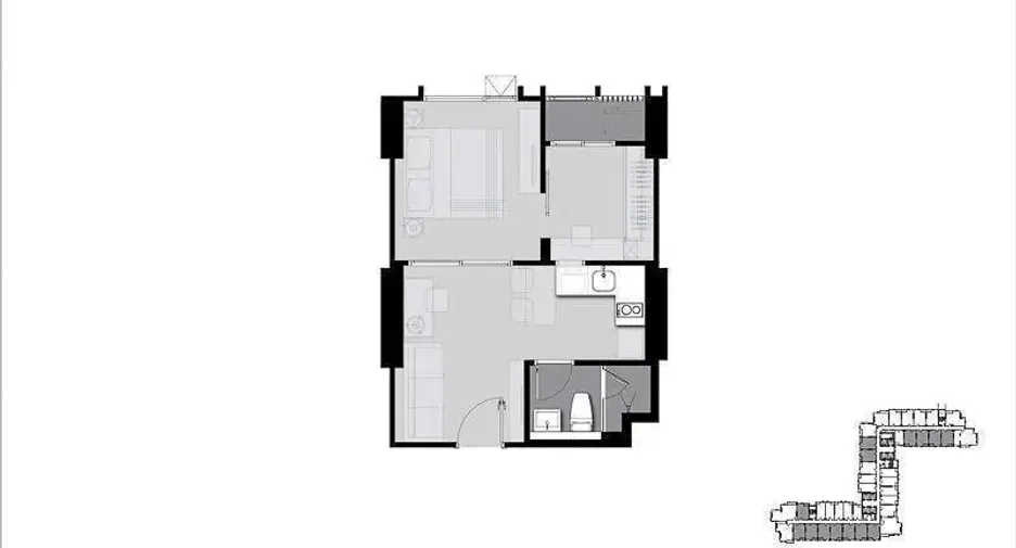For rent and for sale 1 bed condo in Pathum Wan, Bangkok