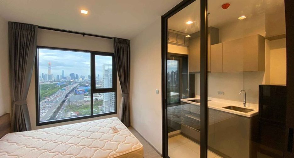 For rent studio condo in Huai Khwang, Bangkok