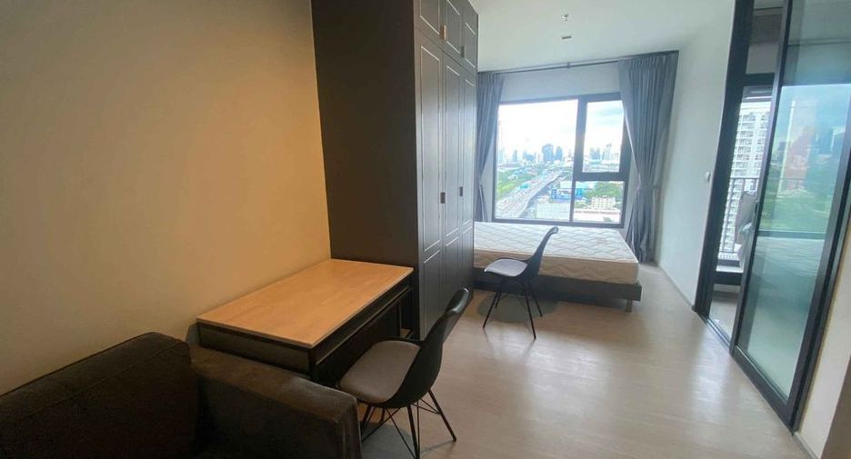 For rent studio condo in Huai Khwang, Bangkok