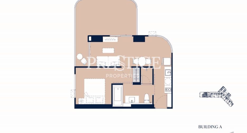 Wohnung zum Kauf mit 1 Zimmer in Bang Lamung, Chonburi