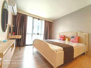For rent 2 bed condo in Huai Khwang, Bangkok