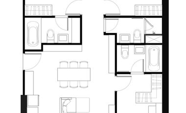 For sale 3 bed condo in Ratchathewi, Bangkok