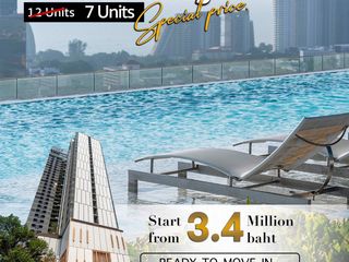 For sale studio condo in Bang Lamung, Chonburi