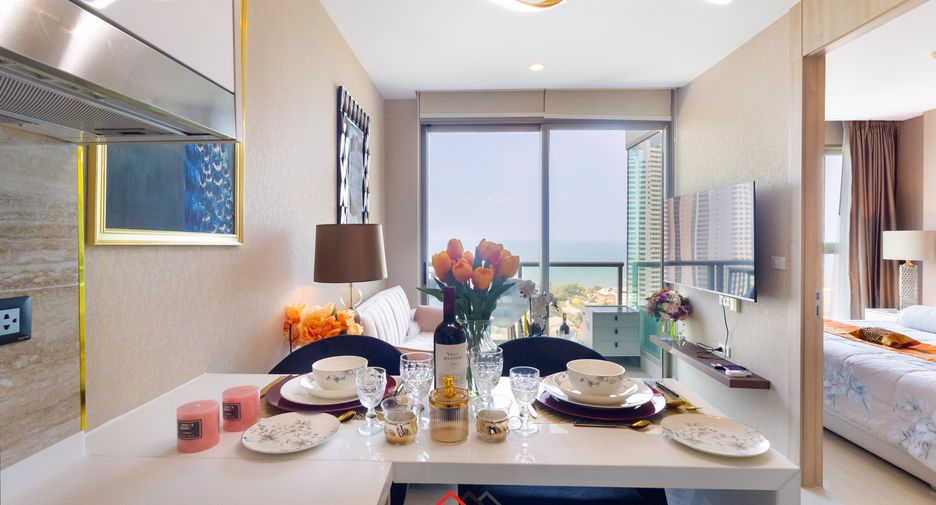 À vendre 1 chambre condo à Bang Lamung, Chonburi