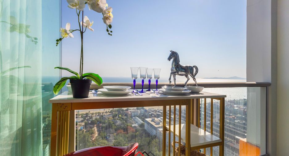 À vendre 1 chambre condo à Bang Lamung, Chonburi