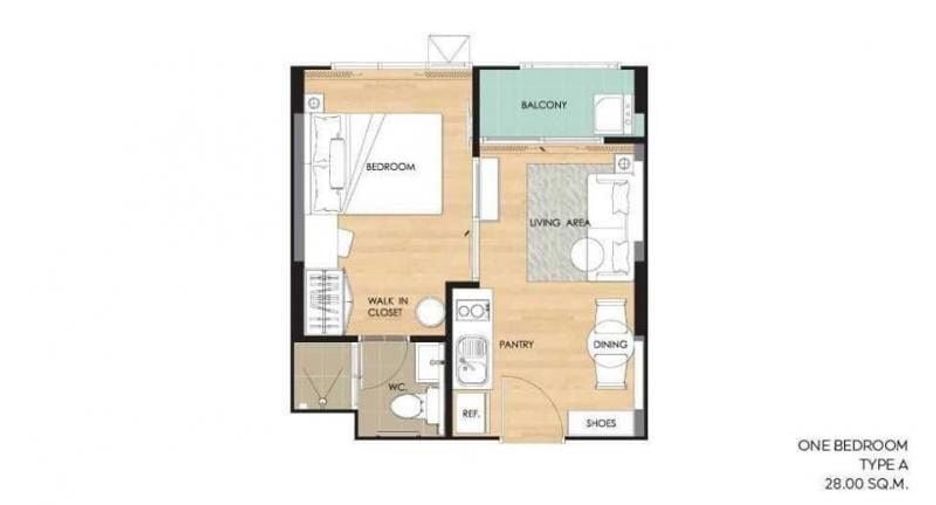 For sale 1 Beds condo in Lak Si, Bangkok