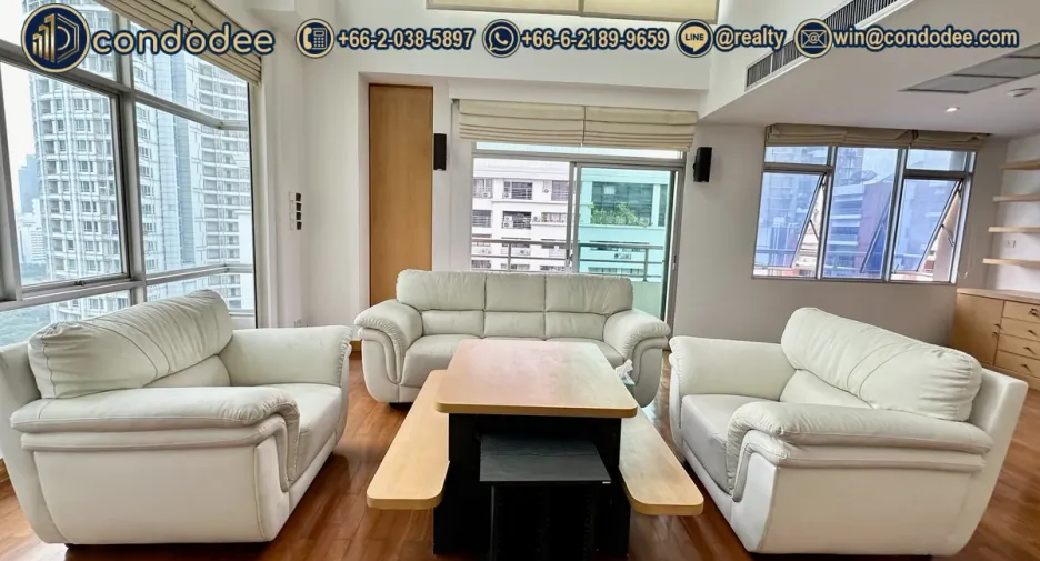 For sale 3 bedrooms condo in Pathum Wan, Bangkok