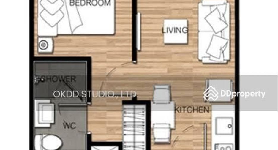 For sale 1 Beds condo in Chom Thong, Bangkok