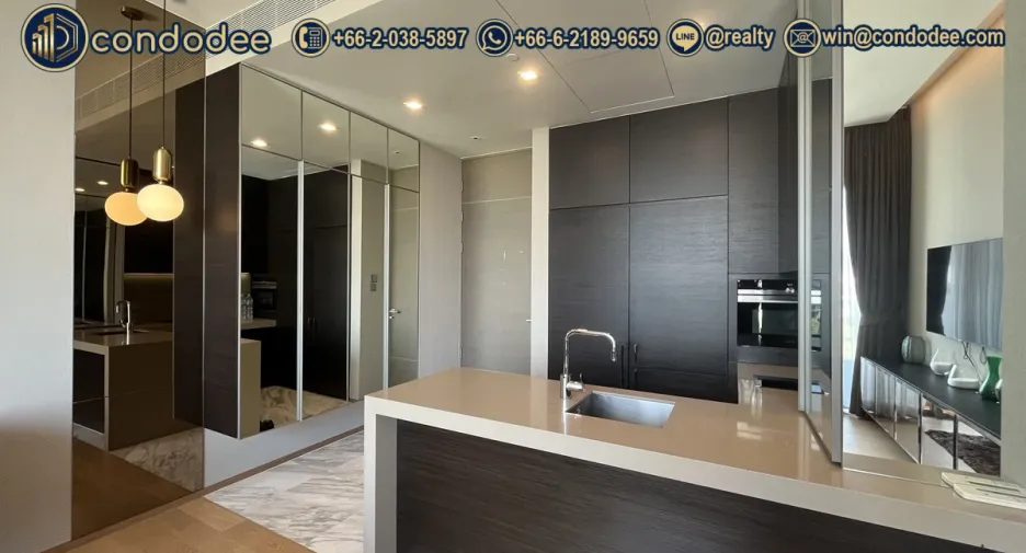 Wohnung zum Kauf mit 1 Zimmer in Sathon, Bangkok
