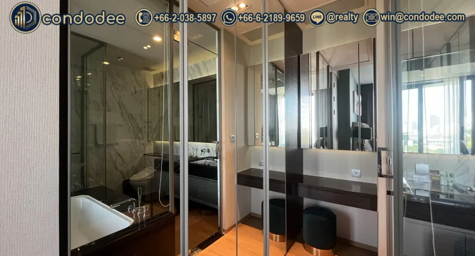 Wohnung zum Kauf mit 1 Zimmer in Sathon, Bangkok