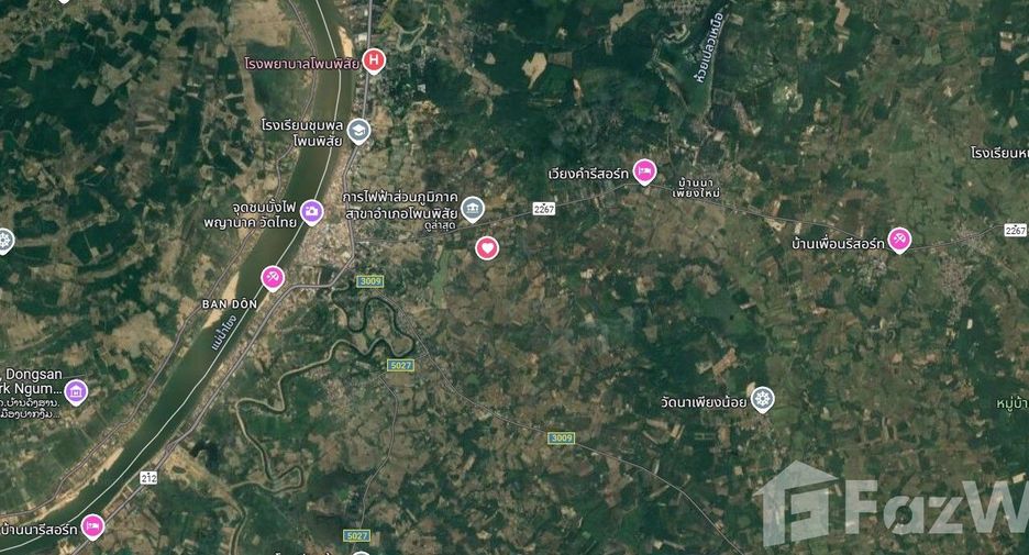 For sale land in Phon Phisai, Nong Khai